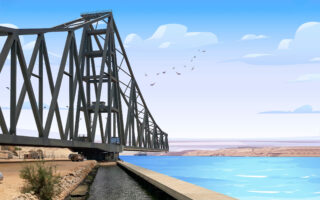 El Ferdan Bridge